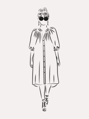 Robe ou blouse bOlène